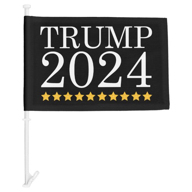Trump 2024 car flag (Front)