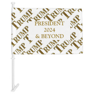 TRUMP 2024 CAR FLAG