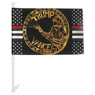 TRUMP 2024 CAR FLAG