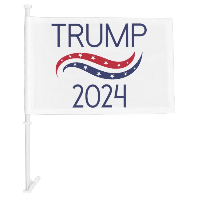 Trump 2024 car flag (Front)