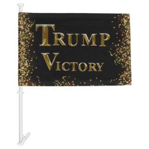 TRUMP 2024 CAR FLAG