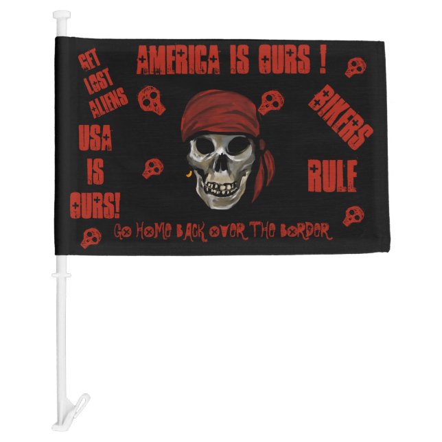 TRUMP 2024 CAR FLAG (Front)