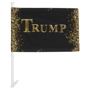 TRUMP 2024 CAR FLAG