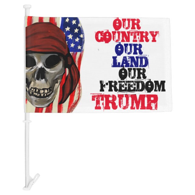 TRUMP 2024 CAR FLAG (Front)
