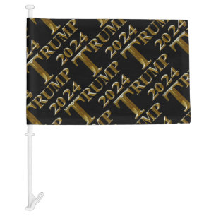 TRUMP 2024 CAR FLAG