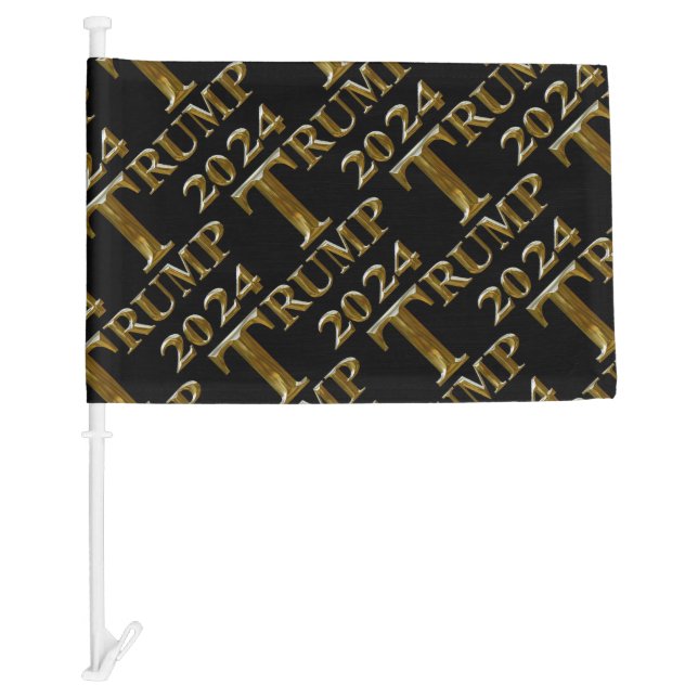 TRUMP 2024 CAR FLAG (Front)