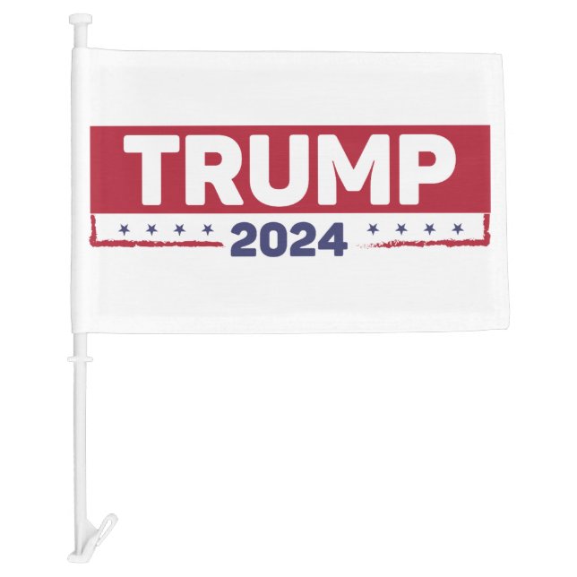 Trump 2024 car flag (Front)