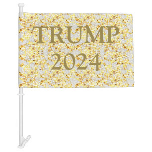 TRUMP 2024 CAR FLAG