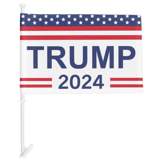 Trump 2024 car flag (Front)