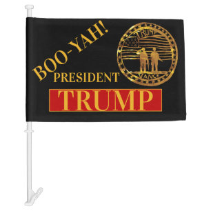TRUMP 2024 CAR FLAG