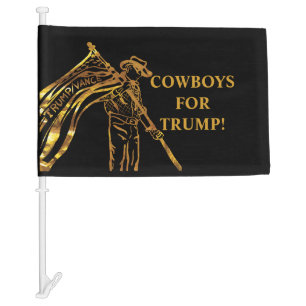 TRUMP 2024 CAR FLAG