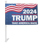 Trump 2024 Car Flag Take America Back