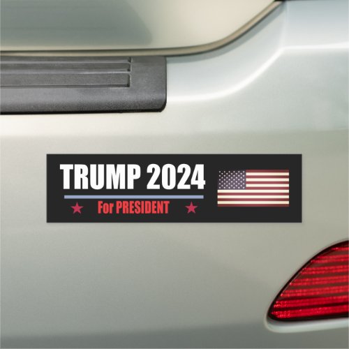 Trump 2024 car magnet