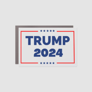 Trump 2024 car magnet