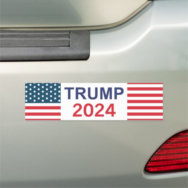 Trump 2024 car magnet (In Situ)