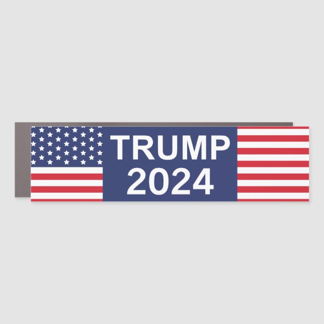 Trump 2024 car magnet (Front)