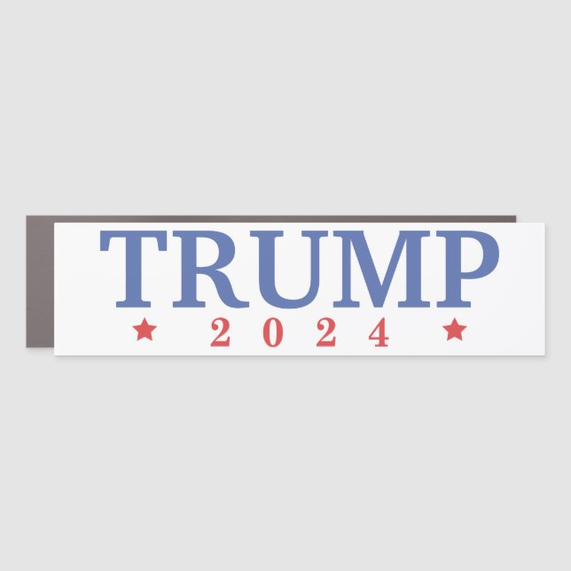 Trump 2024 car magnet (Front)