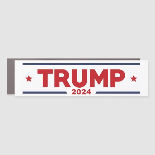 Trump 2024 car magnet