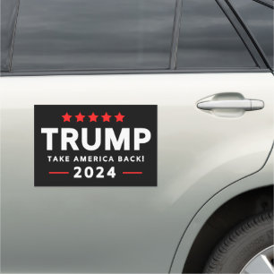 Trump 2024  car magnet