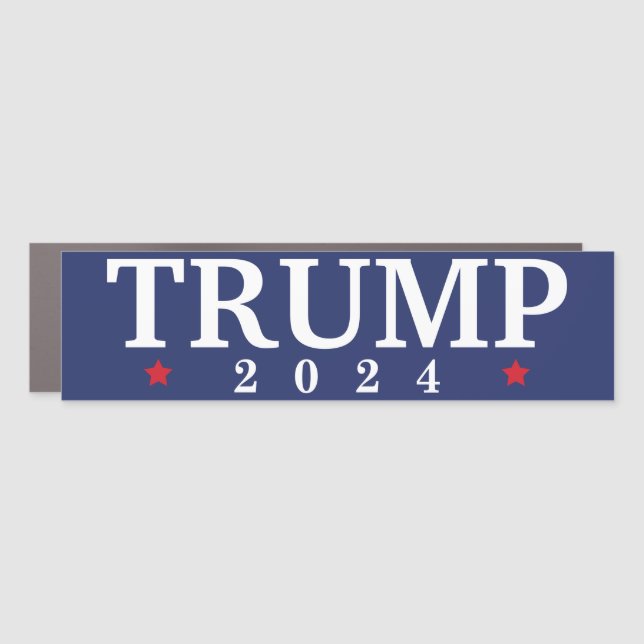 Trump 2024 car magnet (Front)