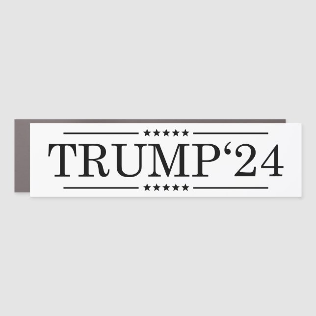 Trump 2024 car magnet (Front)