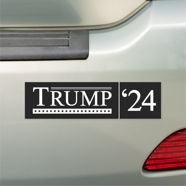 Trump 2024 car magnet (In Situ)