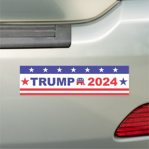 TRUMP 2024 CAR MAGNET