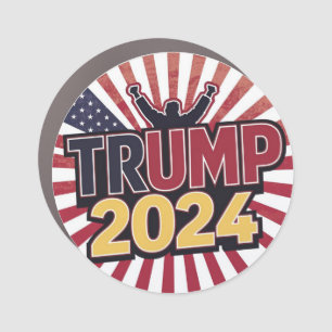 Trump 2024 Car Magnet 