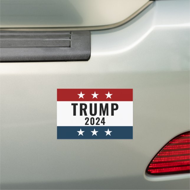 Trump 2024  car magnet (In Situ)