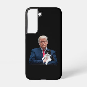 Trump 2024 Cat MAGA Funny Trump Cat Samsung Galaxy S22 Case