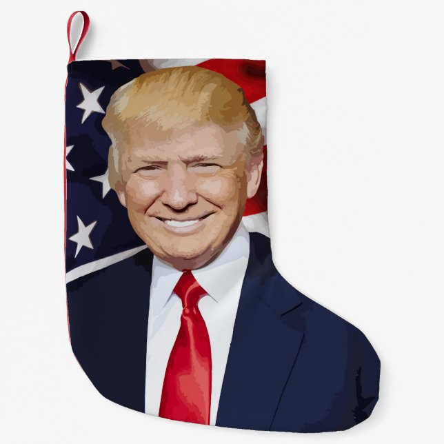 TRUMP 2024 CHRISTMAS STOCKING (Front)
