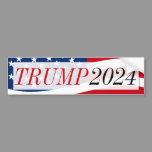 Trump 2024 Classic American Bumper Sticker