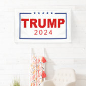 Trump 2024 Classic Rectangle Logo Banner (Insitu)
