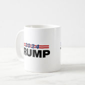 Trump 2024 coffee mug (Front Left)