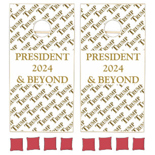 TRUMP 2024 CORNHOLE SET