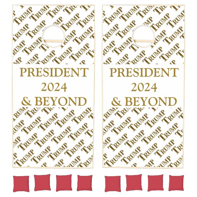 TRUMP 2024 CORNHOLE SET (Set)