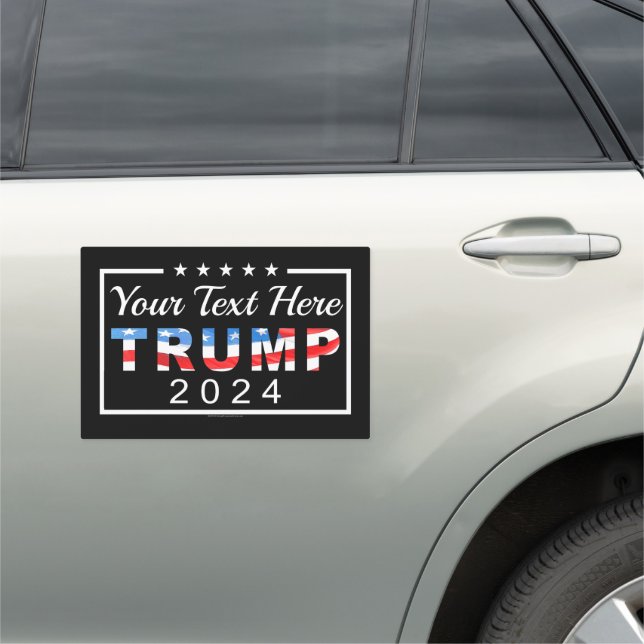 Trump 2024 Customizable Car Magnet (In Situ)