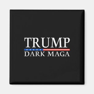 Trump 2024 Dark Mega President Donald Trump  Magnet