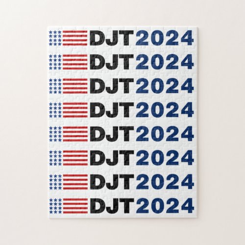 Trump 2024 DJT Jigsaw Puzzle