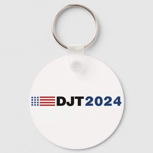 Trump 2024 DJT Keychain