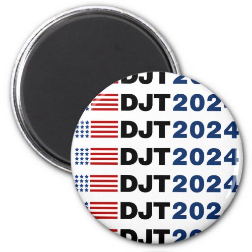 Trump 2024 DJT Magnet