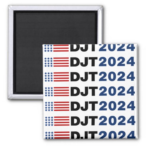 Trump 2024 DJT Magnet