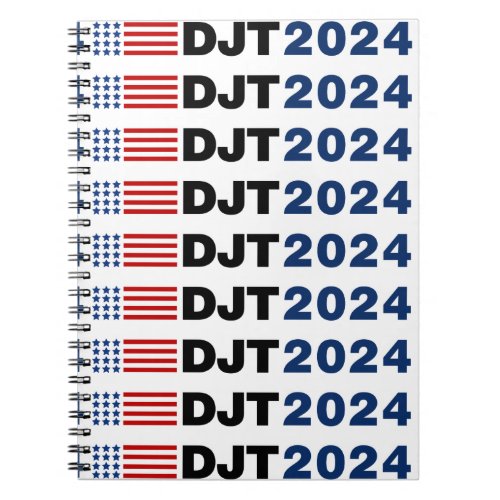 Trump 2024 DJT Notebook