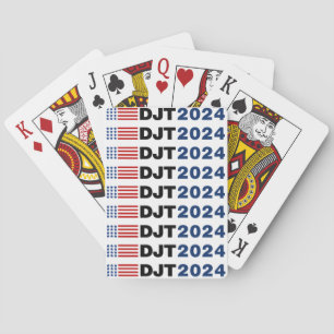 Trump 2024 DJT Poker Cards