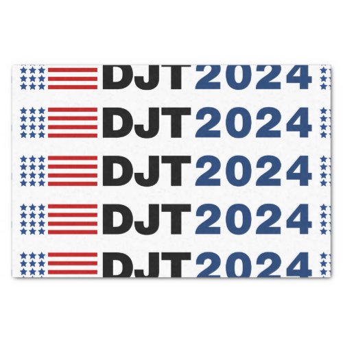 Trump 2024 DJT Tissue Paper