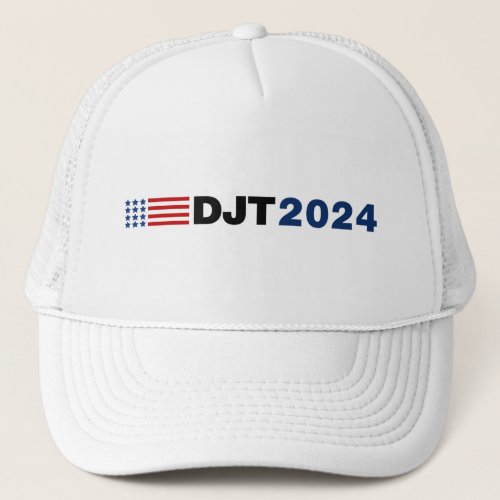 Trump 2024 DJT Trucker Hat