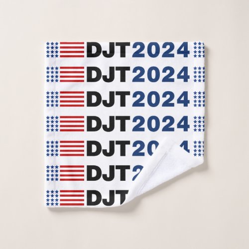 Trump 2024 DJT Wash Cloth