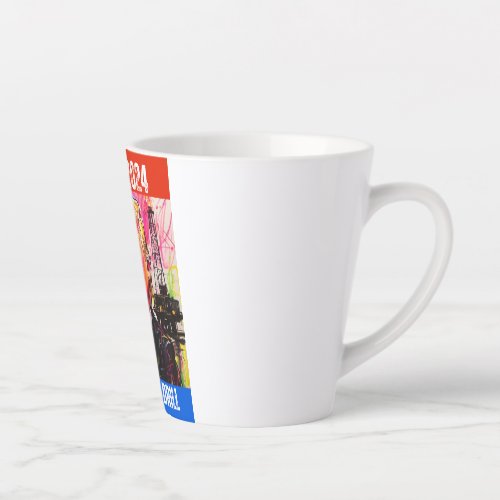 TRUMP 2024 DRILL BABY DRILL LATTE MUG