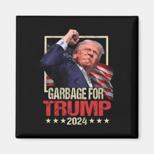 Trump 2024 Election Garbage For Trump Vote Trump P Magnet
