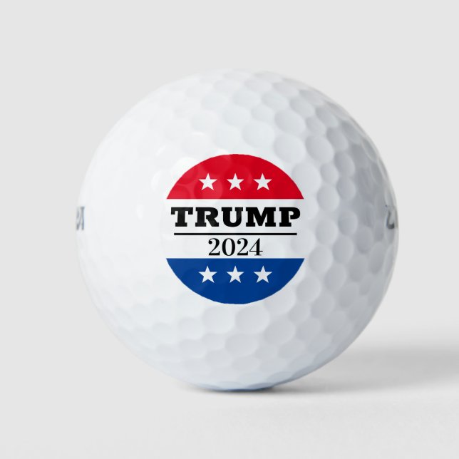 TRUMP 2024 Election Golf Balls (Front)